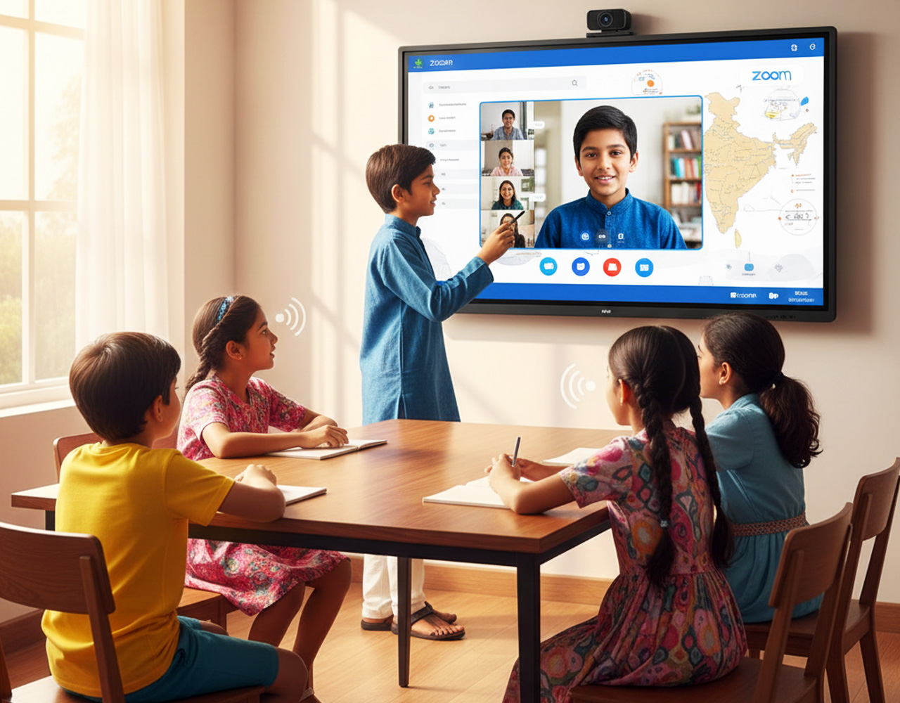 Interactive Panels with Camera